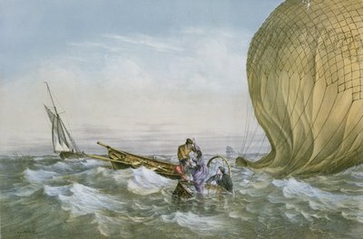 Rescue of the Hot Air Balloon, 1874 by Charles Leduc